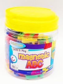 Números de letras magnéticas de plástico OEM ODM con 4 colores de diferentes tamaños