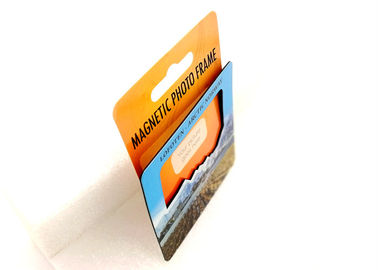 Diseño personalizado Marco fotográfico magnético flexible para refrigerador Impresión de 4 colores Magneto frigorífico personalizado