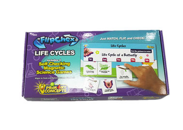 Diseño exclusivo CMYK Magnético juego de coincidencia frigorífico Magnético juego de actividad magnética para niños