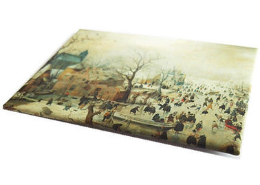 Impresión de imágenes a medida 54x78mm Impresión de recuerdos Imán de nevera de hojalata para decoración y promoción