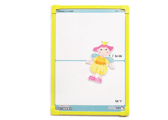 11' X 9.5' de tamaño personalizado Tabla de borrado magnética con borde y cuerda de plástico para niños y oficinas