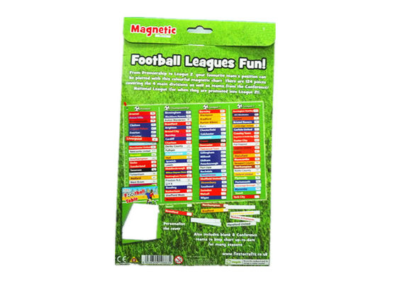 Juego de actividades magnéticas personalizable que incluye futbolín magnético, tablero de juego con imán para nevera y piezas de imán de actividades para juegos interactivos