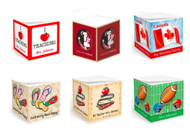 Impresión de blocs de notas personalizados y personalizados en 4 lados con paleta de madera, papel sin madera de 80 g/m², entrega rápida y OEM/ODM disponibles