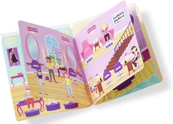 3D Puffy Stickers Puffy Stickers Activity Sets con temas de cuento de hadas de sirena y diseño portátil para juego independiente