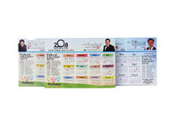 Magneto de publicidad para refrigeradores, tarjeta de visita magnética con calendario