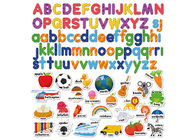 Diseño personalizado de EVA de espuma Fridge Magnetos alfabetos Números para el aprendizaje preescolar