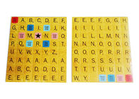 Imanes portátiles de la palabra del refrigerador del juego del Scrabble de la palabra del imán del refrigerador de ASTM F963