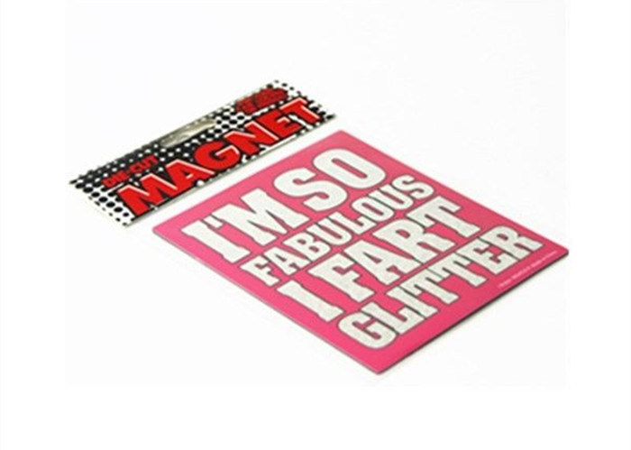 OEM ODM Magneto de papel sintético para refrigeradores Signos magnéticos de automóviles duraderos e impermeables con formas personalizadas